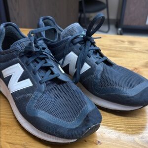 New Balance Womens Dark Blue Athletic Shoes